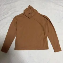 UNIQLO✨ヒートテック✨Sサイズ✨ ブラウン タートルネック 長袖ニット