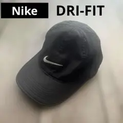 【美品】Nike ナイキDRI-FIT フェザーライト キャップ ブラック