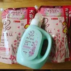SARAYA arau. Laundry Soap 本体と詰替セットのサムネイル