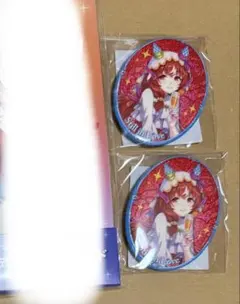 2個セット　スティルインラブ　グリッター缶バッジ　ウマ娘　3.5th アニバ
