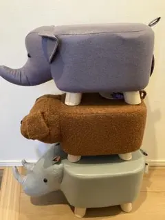 アルパカのスツール アニマル 動物 座れるぬいぐるみ パープルYR-52717