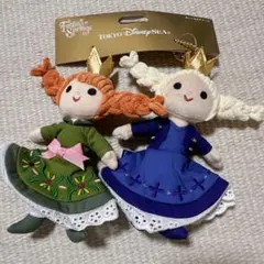 新品タグ付き　ぬいぐるみチャーム　アナ雪　ファンタジースプリングス　ディズニー