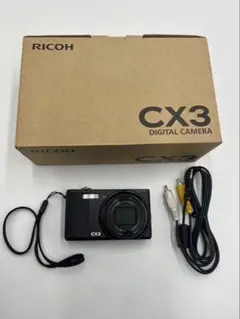 【美品】【フルセット】リコー RICOH CX3 ブラック デジタルカメラ リコーCX3が来たぞ｜夢望庵 / Mubou-an
