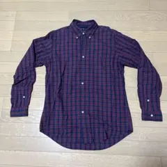 Ralph Lauren ネイビー/レッド チェックシャツ M