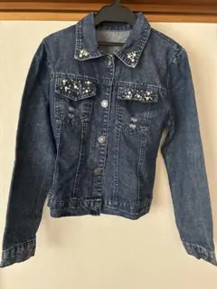 美品　デニムジャケット Gジャン レディース Mサイズ カジュアル 羽織り