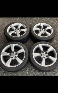 フェアレディZ・日産純正 18インチ アルミホイール タイヤホイール③のサムネイル