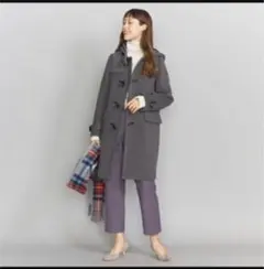 ユナイテッドアローズ  ダッフルコート　モカ