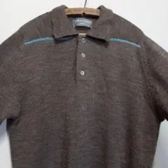 90s コムデギャルソンオム 田中オム 長袖 ニットポロシャツ セーター