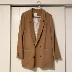 ジャケット ページボーイ アウター ピンクブラウン 結婚式 フォーマル 大きめ