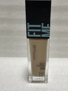 メイベリンのフィットミー リキッド ファンデーション R 118 未開封品