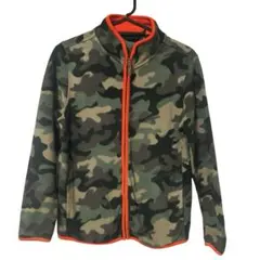 OLD UNIQLO 迷彩フリースジャケット　カモフラ　グランジ　y2k 短丈