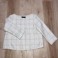 グリーンレーベルリラクシング green label relaxingブラウス白