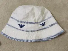 【美品】ARMANI BABY アルマーニ ベビー 帽子刺繍 3〜4歳頃目安のサムネイル