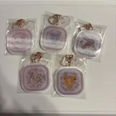 チェンジングアクリルキーホルダー　プリン　ヒメグマ　ニャスパー　ミミッキュ