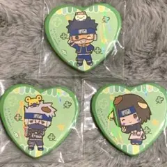 NARUTO サンリオ 缶バッジ のはらリン 波風ミナト ポムポムプリン