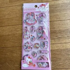 キティちゃん　マイメロ　ウォーターシール　サンリオ　海外限定　正規品