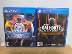 【ps4ソフト】地球防衛軍4.1 & コールオブデューティ ブラックオプスIII