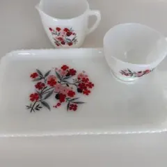 ファイヤーキング 2個set チューリップ カッテージチーズボウル - メルカリ