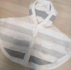 ジェラートピケ　ベビーポンチョ