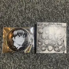 銀魂展　シルバーソウル缶バッジ　志村新八