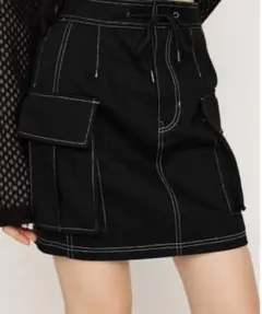 SLY COMBI CUT S/SK コンビ カット ミニスカート