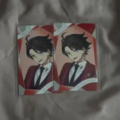 三枝明那 チェキ風カード 2枚