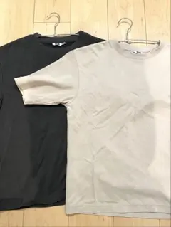 ［2枚まとめ売り］UNIQLO エアリズムコットンオーバーサイズ　Tシャツ M
