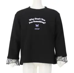 ☆新品 ANAP KIDS 薄手トレーナー カットソー 130㎝☆