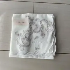 【新品】JILL STUART リボン刺繍ハンカチ