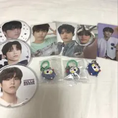 TREASURE ジョンウ トレカ 缶バッジ めじるしアクセサリー セット