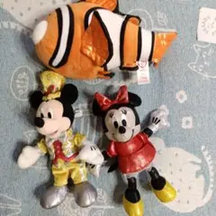 ディズニー ぬいぐるみ 3点セット