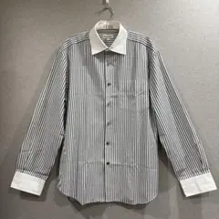 Paul Smith LONDON 白黒ストライプ 長袖シャツ XL