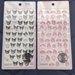 ボンボンドロップシール　ミニ　2種セット クロミ　マイメロディ