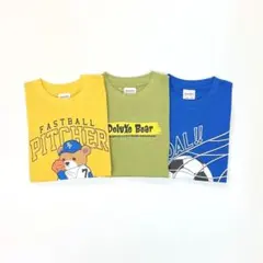 男の子 子供服 130cm 長袖 Tシャツ 新品 まとめ売り GWN14-3