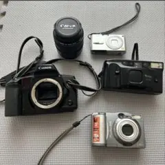ジャンクカメラレンズ まとめてセット Canon Minolta Olympus - メルカリ