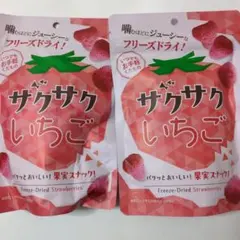 朝食のヨーグルトやシリアルやグラノーラによく合うフリーズドライいちご38g 2袋のサムネイル