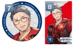 にじさんじ 8th Anniversary 舞元啓介 缶バッジ メタルカード