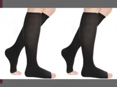 着圧ソックス ブラック 2足セット