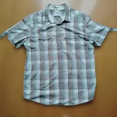 Levi Strauss & Co. 半袖チェックシャツ Lサイズのサムネイル