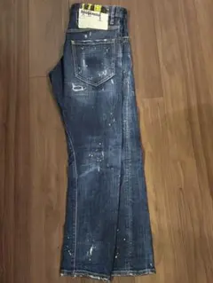 DSQUARED2 ダークブルー スキニーデニム42のサムネイル