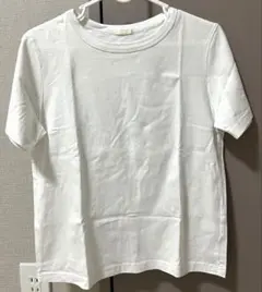 GU/コットンクルーネックT