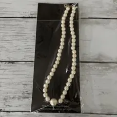 フェイクパールネックレス