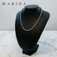 美品】MARIHA シルバー ボールチェーンネックレス マリハ 40センチ