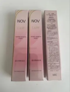 NOV L&W リンクルエッセンス ブライト 12g 3本セット 新品未開封
