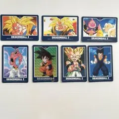 【当時物キラあり】ドラゴンボールZ ヒーローコレクションカード 7枚セットアマダ
