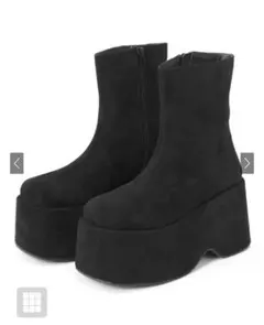 GRL スエード厚底ブーツ[zr1140] 24.0cm