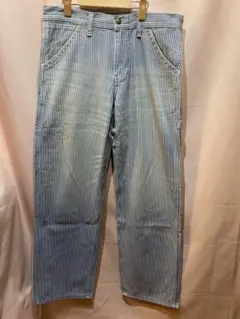 Leeヒッコリー　ペインター　パンツ　ワーク　30 ビンテージ加工