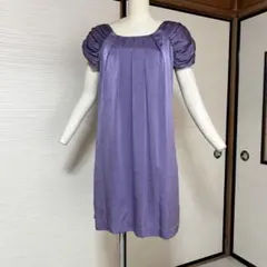 【数回着用！美品✨】GOUT COMMUN 綺麗系✨L/半袖ひざ丈ワンピース