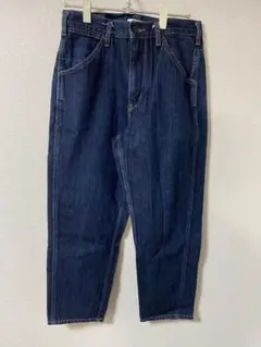 ダークブルー デニムパンツ