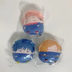 【呪術廻戦】虎杖悠仁 伏黒恵 釘崎野薔薇 E賞 ぬいくじ ふわコロりん 渋谷事変